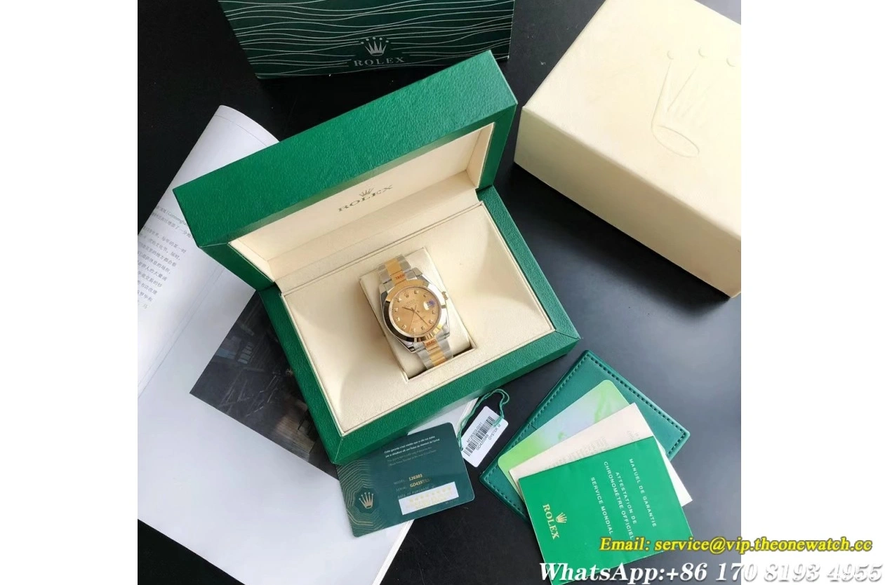 41mm Dia 126303 SS Oyster Datejust MY8215 Gold YG GDF 1213